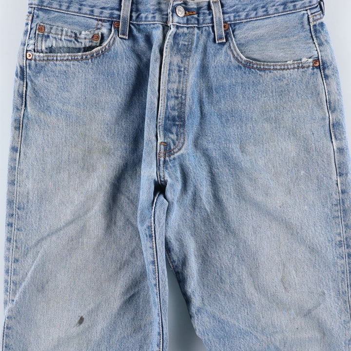 2000'S Levi's 501 0193 Straight Denim Pants, Men's, Size W35 cotton blue type Vintage Second Hand