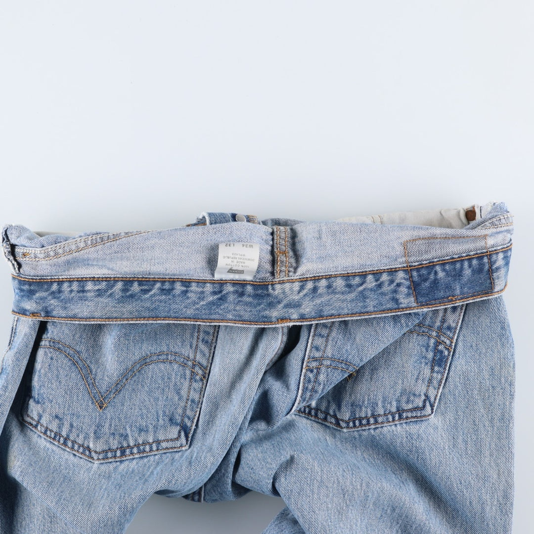 2000'S Levi's 501 0193 Straight Denim Pants, Men's, Size W35 cotton blue type Vintage Second Hand