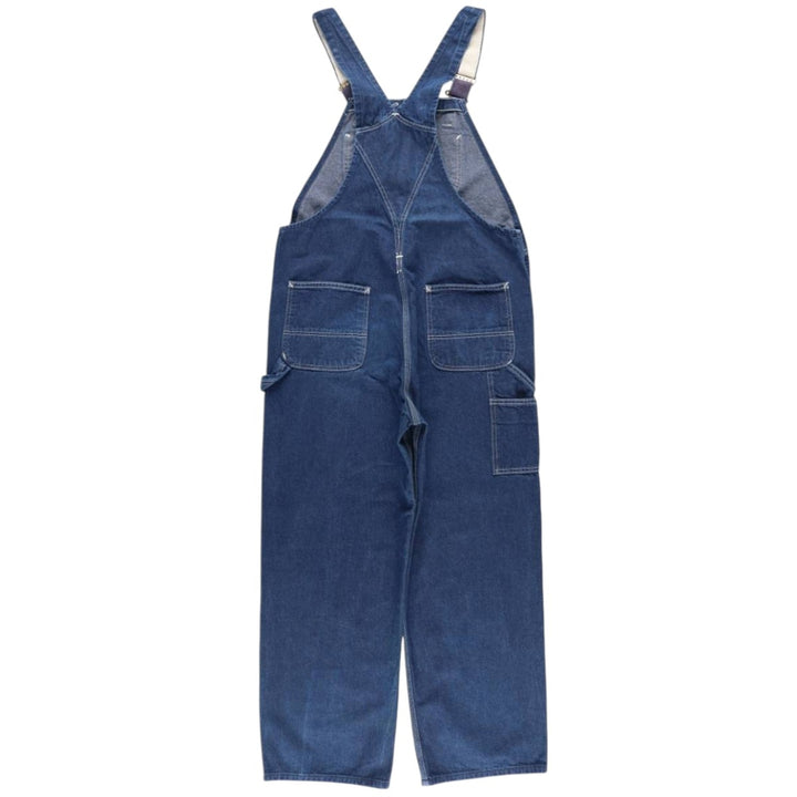 Carhartt denim overalls for men, equivalent to w39 cotton blue type Vintage Second Hand