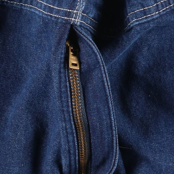 Carhartt denim overalls for men, equivalent to w39 cotton blue type Vintage Second Hand