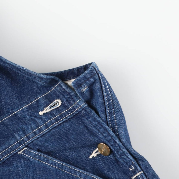 Carhartt denim overalls for men, equivalent to w39 cotton blue type Vintage Second Hand