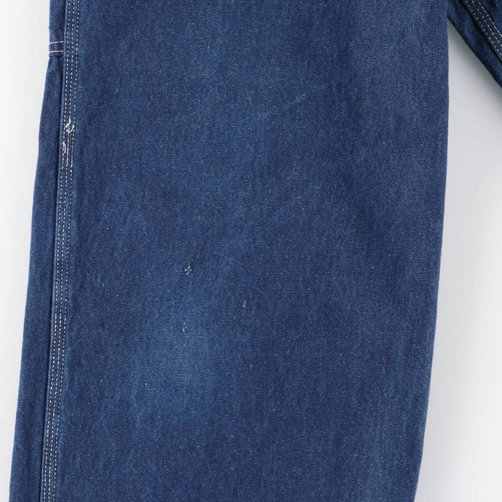 Carhartt denim overalls for men, equivalent to w39 cotton blue type Vintage Second Hand