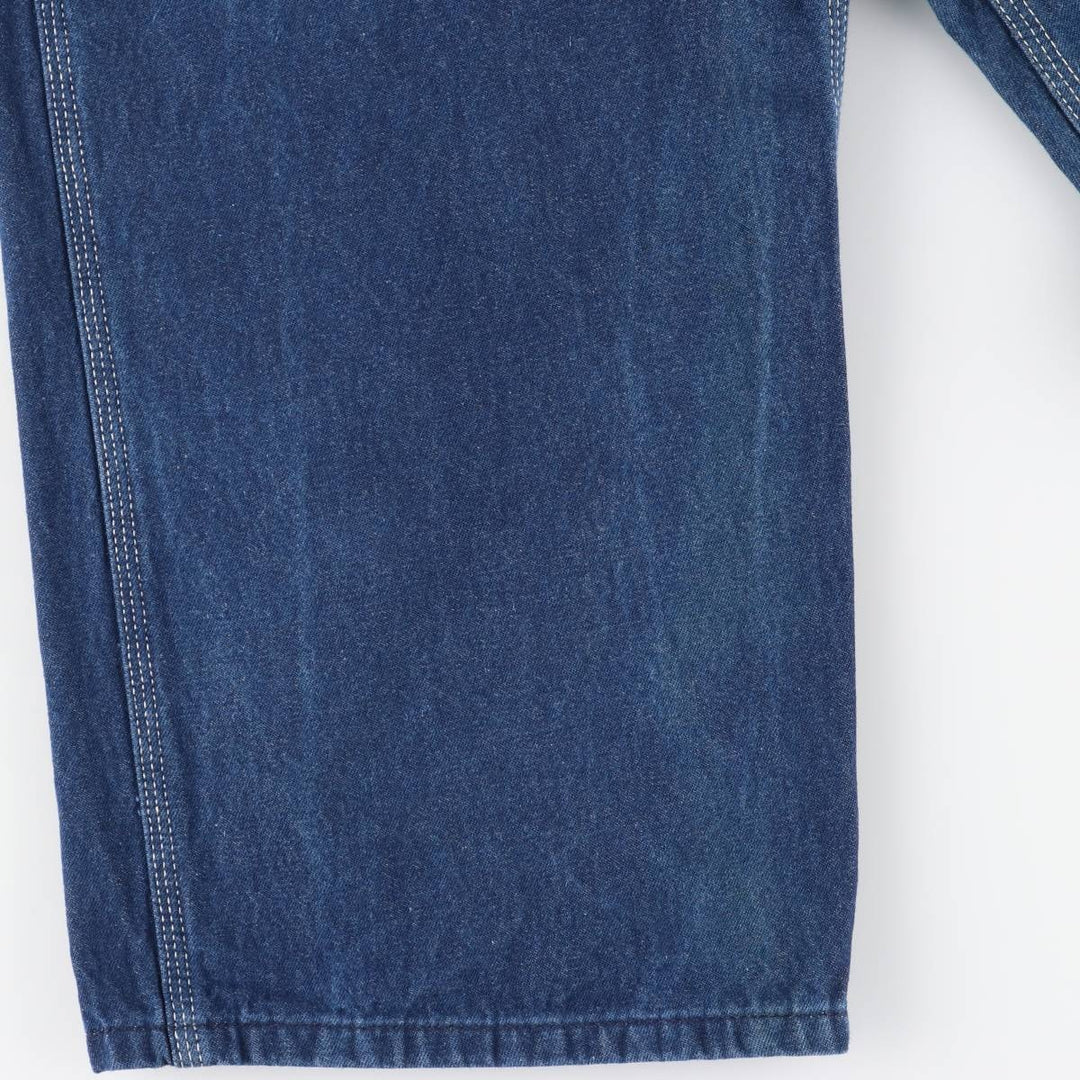 Carhartt denim overalls for men, equivalent to w39 cotton blue type Vintage Second Hand
