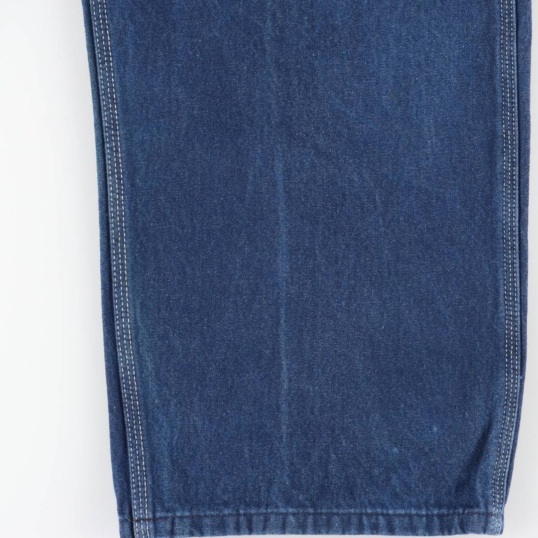 Carhartt denim overalls for men, equivalent to w39 cotton blue type Vintage Second Hand