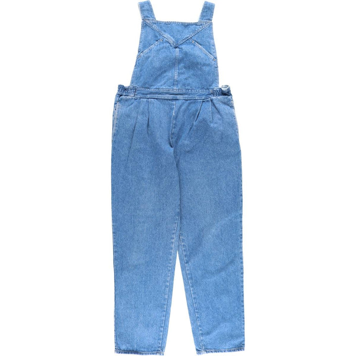 70s-80'S LLBean denim overalls, made in the USA, men's size W38 cotton blue type Vintage Second Hand