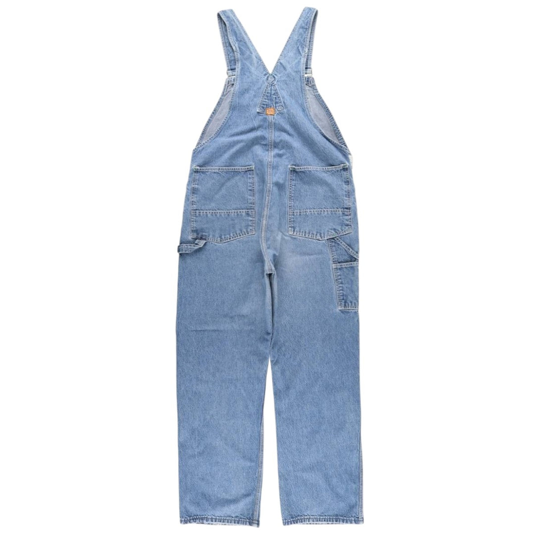 Vintage 70s-80'S Big Ben denim overalls, made in the USA, men's size 38. unclear blue type Vintage Second Hand