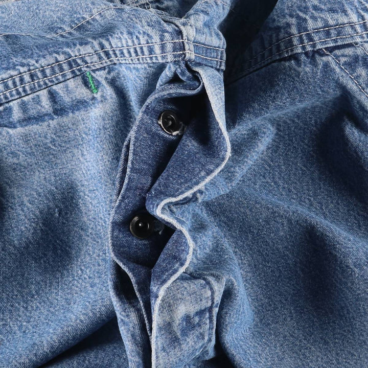 Vintage 70s-80'S Big Ben denim overalls, made in the USA, men's size 38. unclear blue type Vintage Second Hand