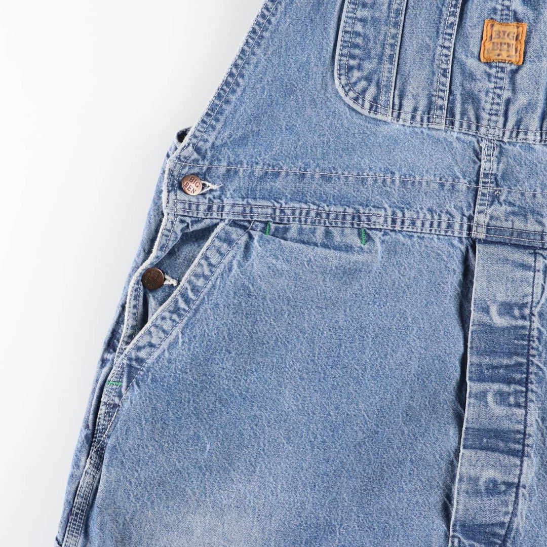 Vintage 70s-80'S Big Ben denim overalls, made in the USA, men's size 38. unclear blue type Vintage Second Hand