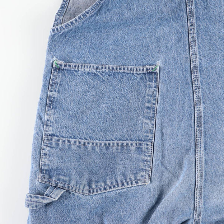 Vintage 70s-80'S Big Ben denim overalls, made in the USA, men's size 38. unclear blue type Vintage Second Hand