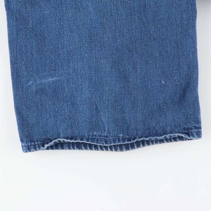 Cowden Men's Denim Overalls, Size W39 unclear blue type Vintage Second Hand