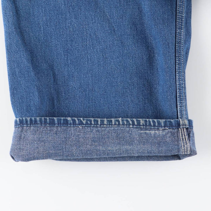 Cowden Men's Denim Overalls, Size W39 unclear blue type Vintage Second Hand
