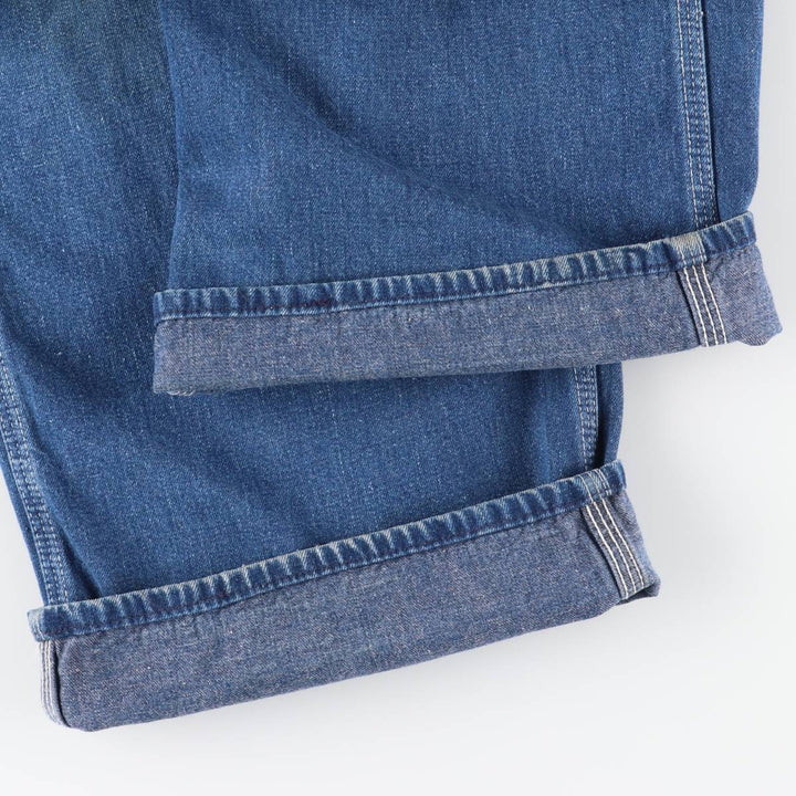 Cowden Men's Denim Overalls, Size W39 unclear blue type Vintage Second Hand