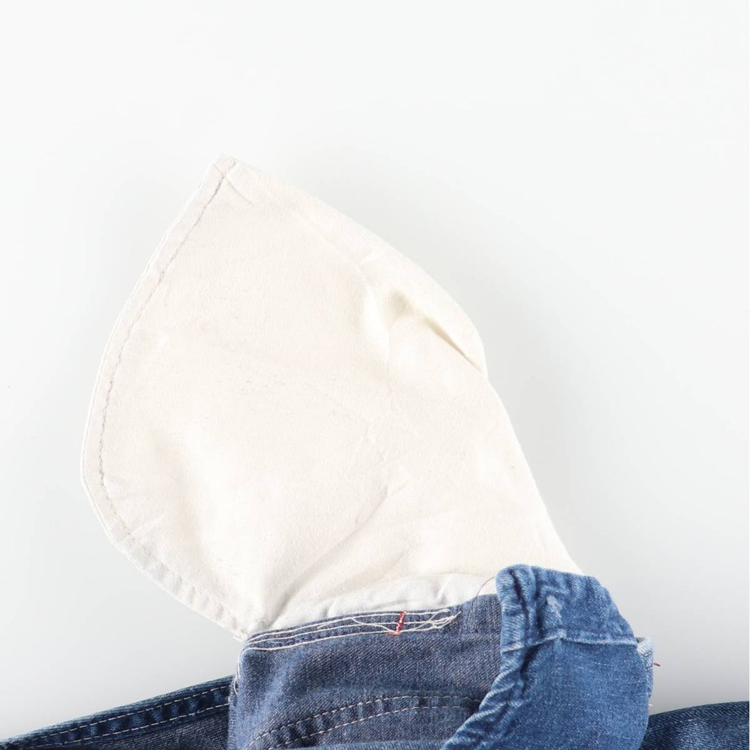 Cowden Men's Denim Overalls, Size W39 unclear blue type Vintage Second Hand