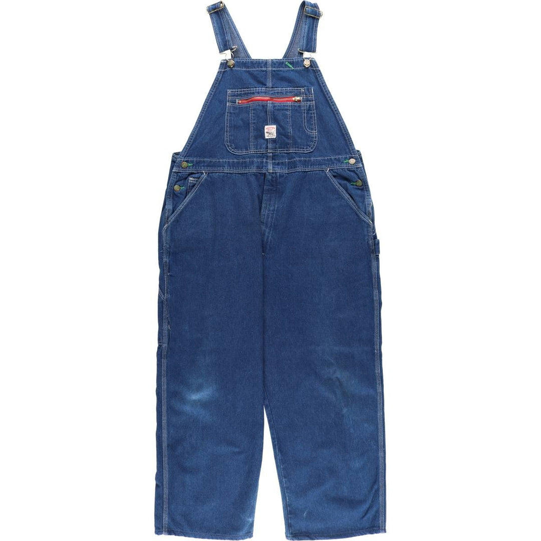 Pointer Denim Overalls, Made in USA, Men's Size W41 cotton blue type Vintage Second Hand