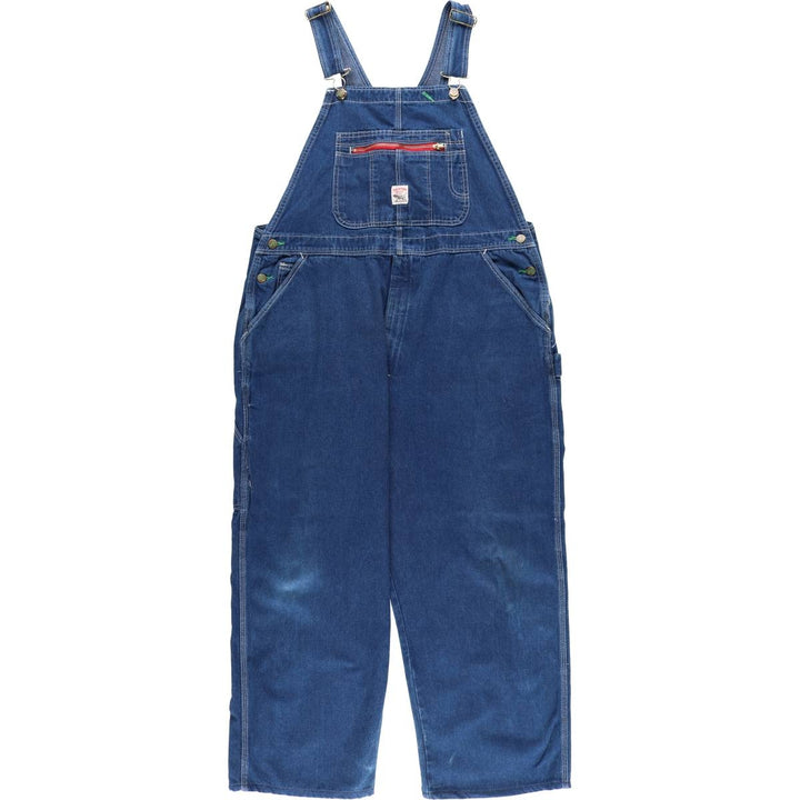 Pointer Denim Overalls, Made in USA, Men's Size W41 cotton blue type Vintage Second Hand