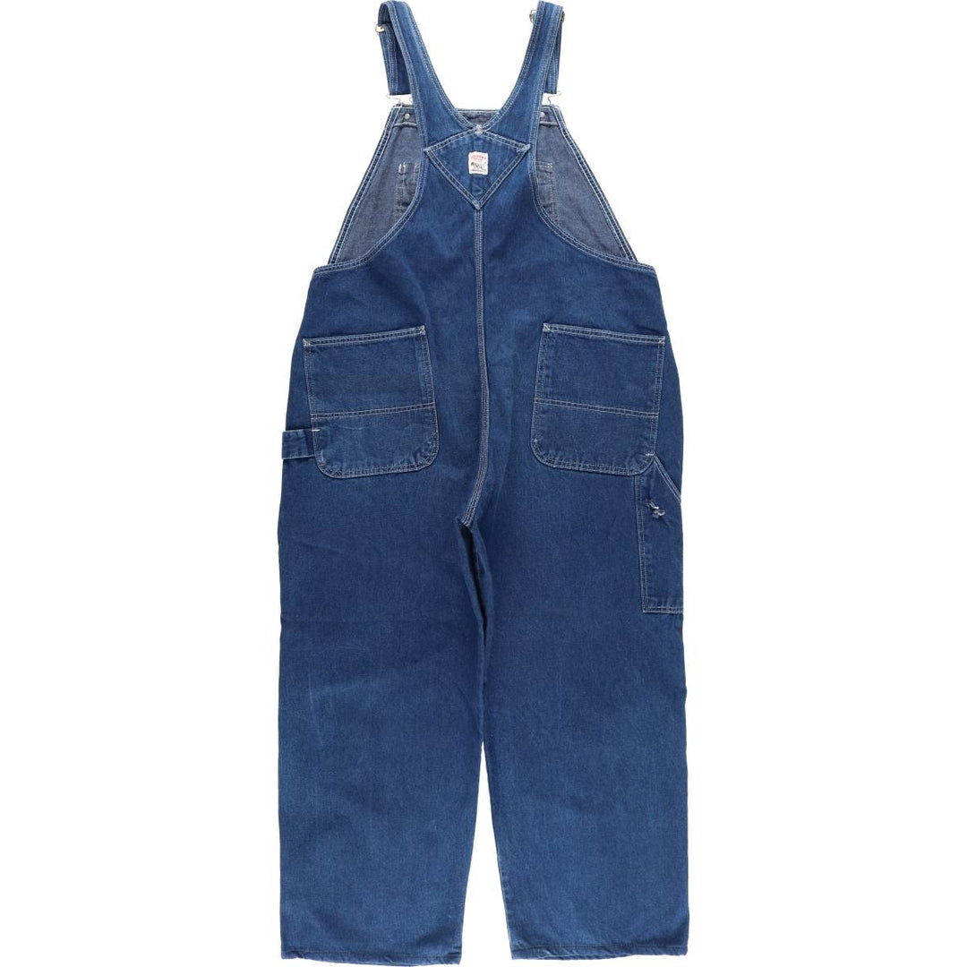 Pointer Denim Overalls, Made in USA, Men's Size W41 cotton blue type Vintage Second Hand