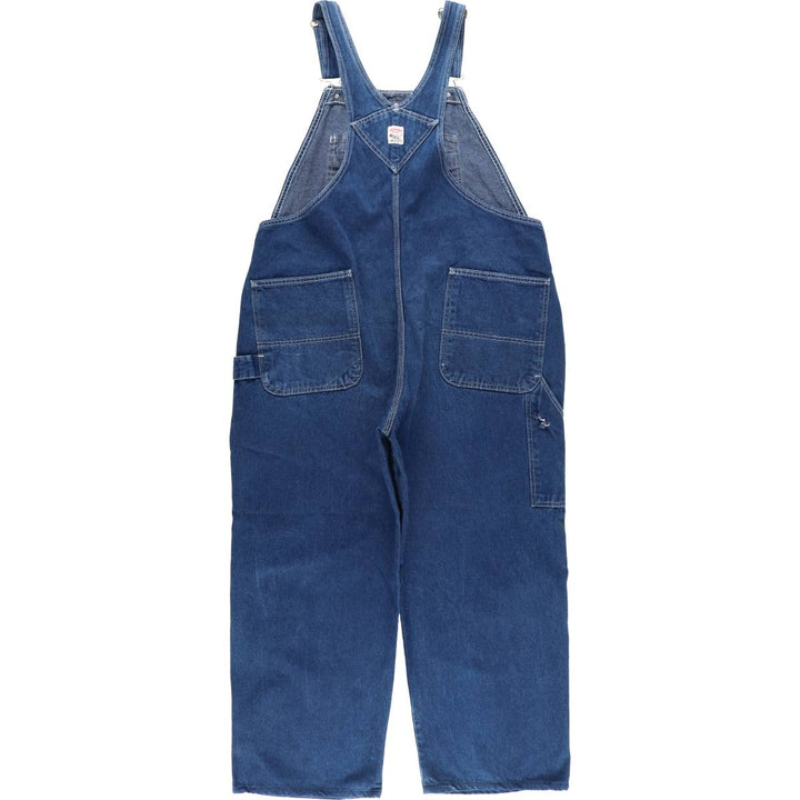 Pointer Denim Overalls, Made in USA, Men's Size W41 cotton blue type Vintage Second Hand