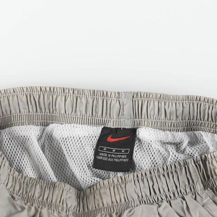 90'S Nike Nylon Pants, Shaka Shaka Pants, Men's M Size, Vintage Nylon gray type Vintage Second Hand