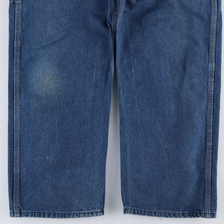 80s-90'S Big Ben denim overalls, made in USA, men's size W37 (approx.), vintage. cotton blue type Vintage Second Hand