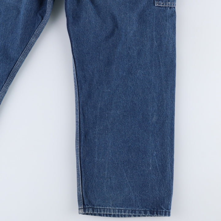 80s-90'S Big Ben denim overalls, made in USA, men's size W37 (approx.), vintage. cotton blue type Vintage Second Hand