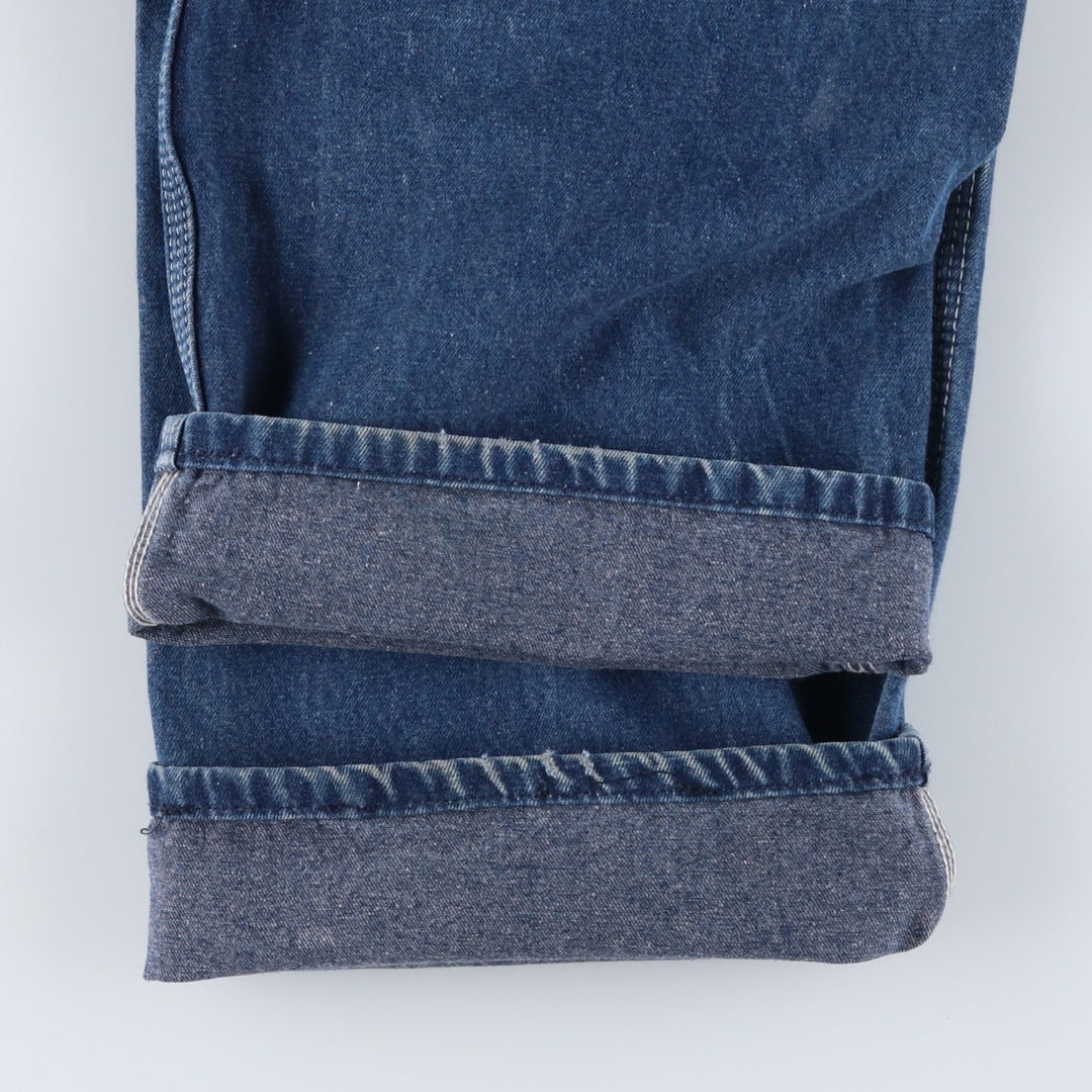 80s-90'S Big Ben denim overalls, made in USA, men's size W37 (approx.), vintage. cotton blue type Vintage Second Hand
