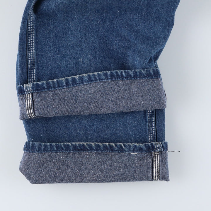80s-90'S Big Ben denim overalls, made in USA, men's size W37 (approx.), vintage. cotton blue type Vintage Second Hand