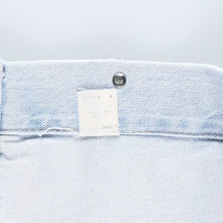 90'S Levi's Denim Jacket, Men's Size XL, Vintage cotton blue type Vintage Second Hand