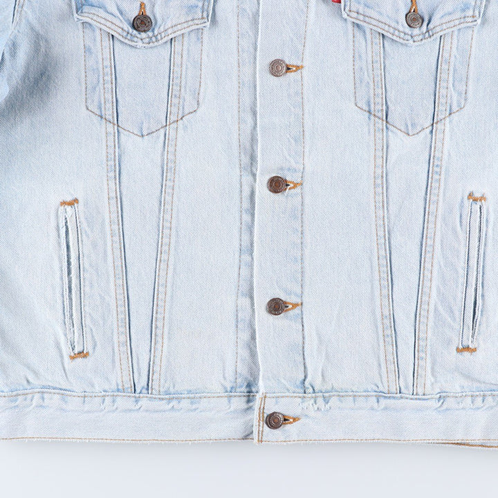 90'S Levi's Denim Jacket, Men's Size XL, Vintage cotton blue type Vintage Second Hand