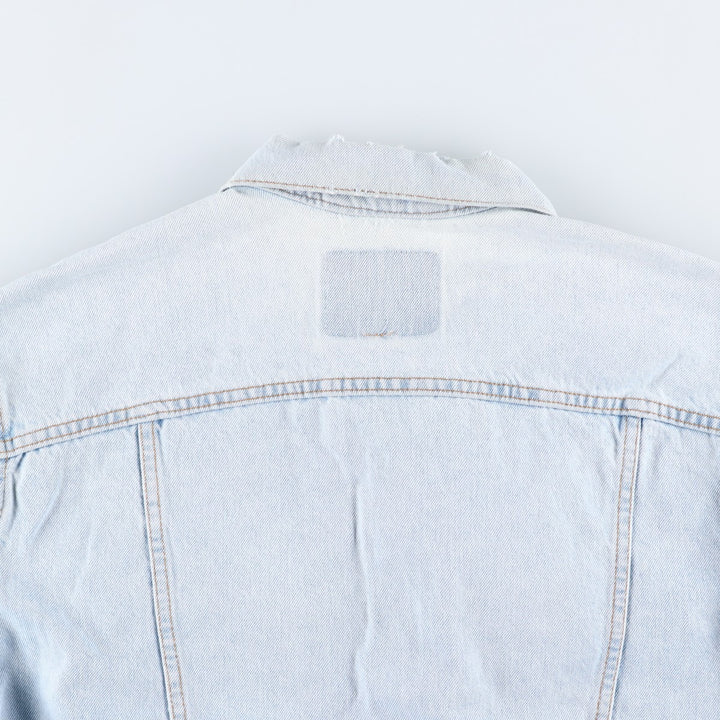 90'S Levi's Denim Jacket, Men's Size XL, Vintage cotton blue type Vintage Second Hand