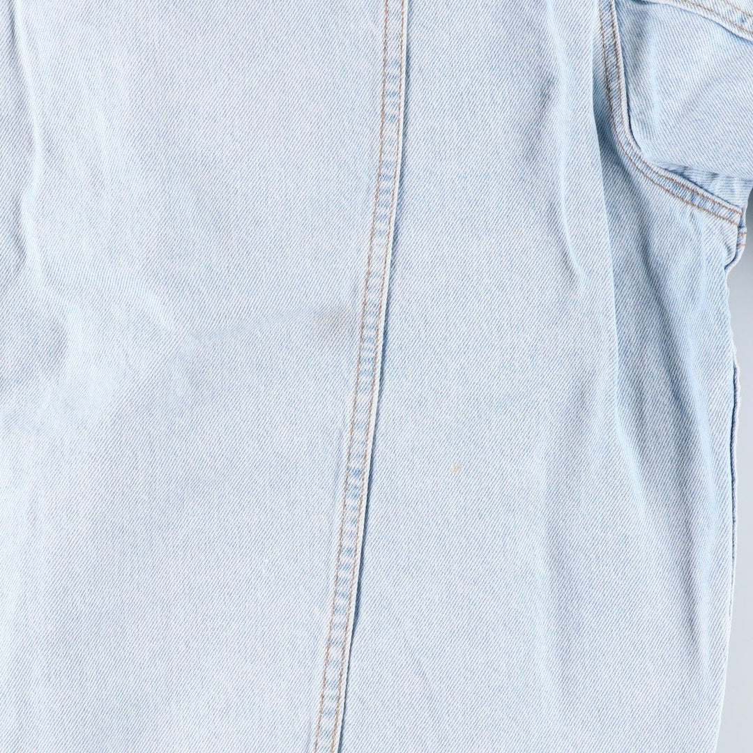 90'S Levi's Denim Jacket, Men's Size XL, Vintage cotton blue type Vintage Second Hand