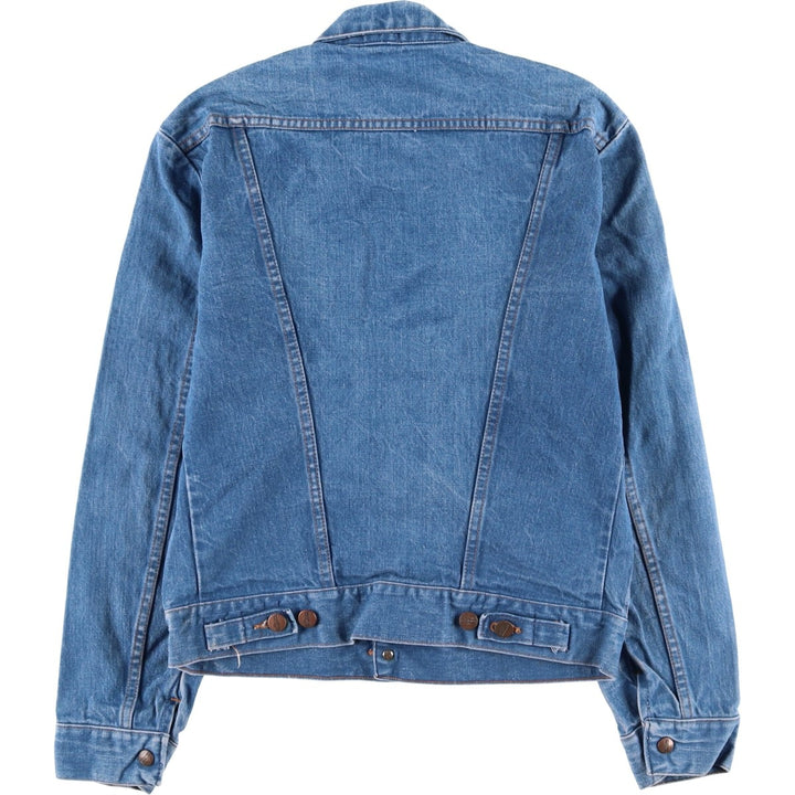 Vintage 70'S Wrangler denim jacket, denim jacket, men's size M cotton blue type Vintage Second Hand