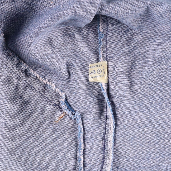 Vintage 70'S Wrangler denim jacket, denim jacket, men's size M cotton blue type Vintage Second Hand