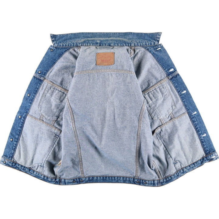 Vintage 1980'S Levi's 70503-0214 denim jacket, men's size L cotton blue type Vintage Second Hand