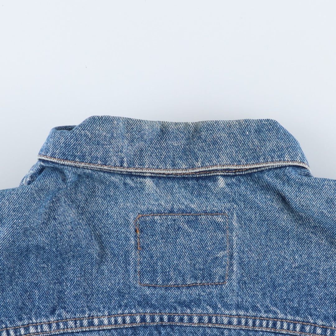 Vintage 1980'S Levi's 70503-0214 denim jacket, men's size L cotton blue type Vintage Second Hand