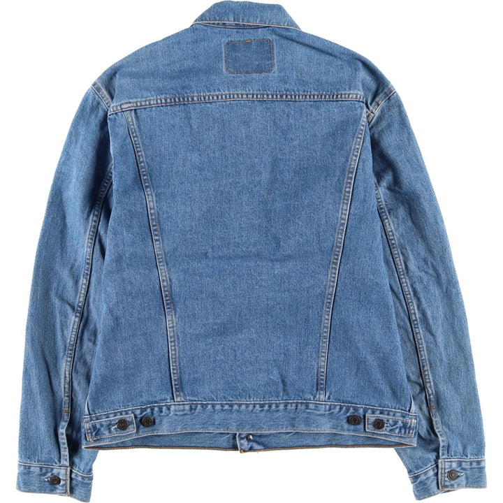 90'S Levi's 70503-0414 denim jacket, G-jacket, men's XL equivalent, vintage cotton blue type Vintage Second Hand
