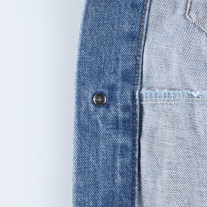 90'S Levi's 70503-0414 denim jacket, G-jacket, men's XL equivalent, vintage cotton blue type Vintage Second Hand