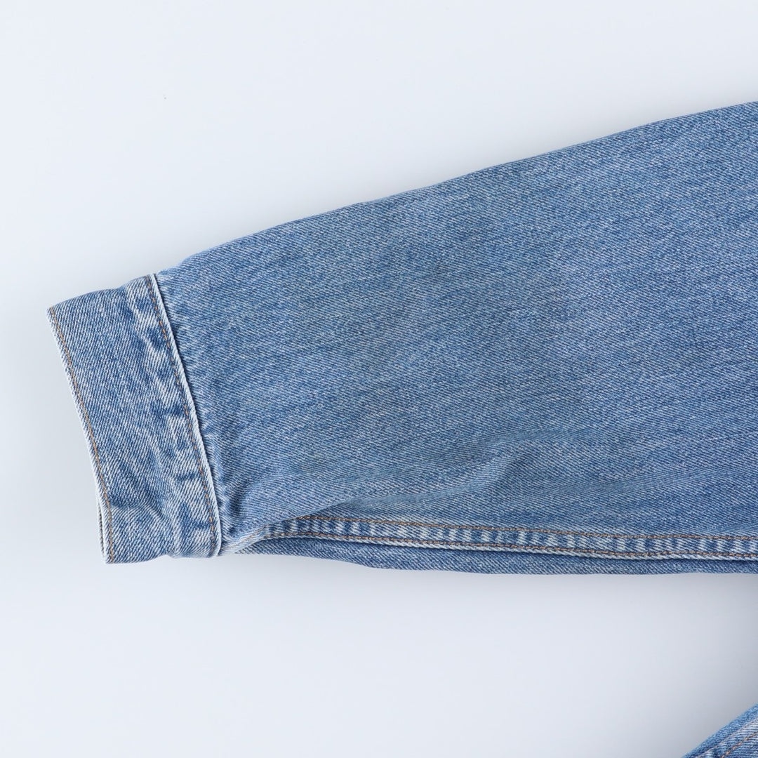 90'S Levi's 70503-0414 denim jacket, G-jacket, men's XL equivalent, vintage cotton blue type Vintage Second Hand