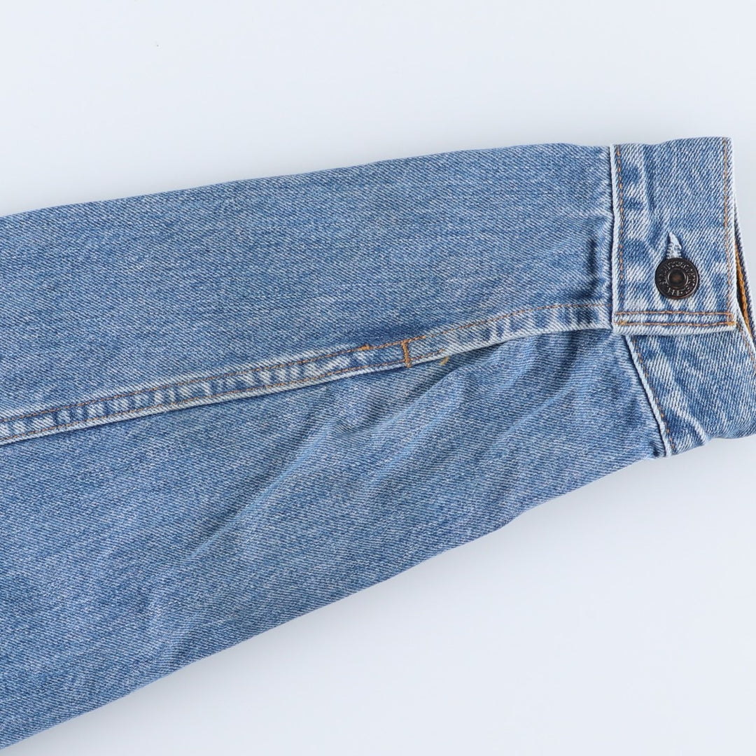 90'S Levi's 70503-0414 denim jacket, G-jacket, men's XL equivalent, vintage cotton blue type Vintage Second Hand