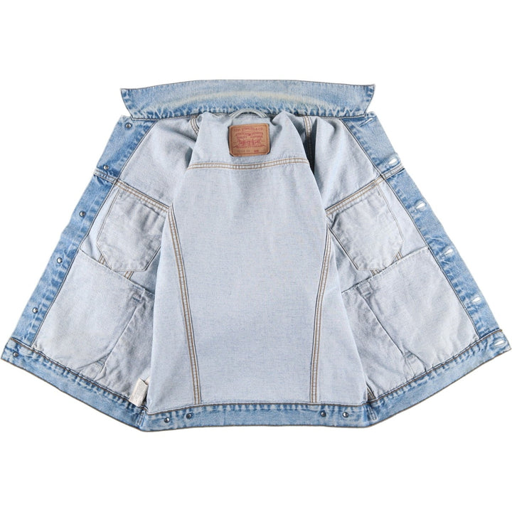 90'S Levi's 70503-0210 denim jacket, denim jacket, men's size L, vintage cotton blue type Vintage Second Hand
