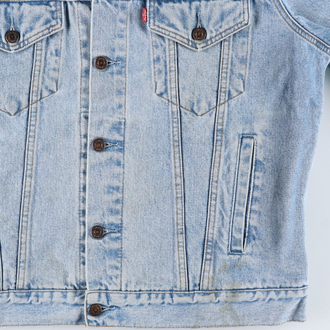 90'S Levi's 70503-0210 denim jacket, denim jacket, men's size L, vintage cotton blue type Vintage Second Hand