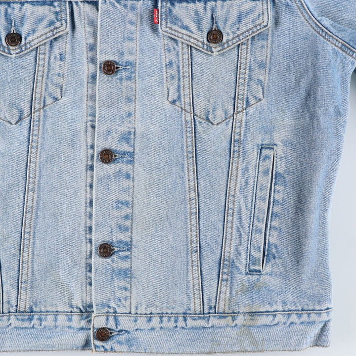 90'S Levi's 70503-0210 denim jacket, denim jacket, men's size L, vintage cotton blue type Vintage Second Hand