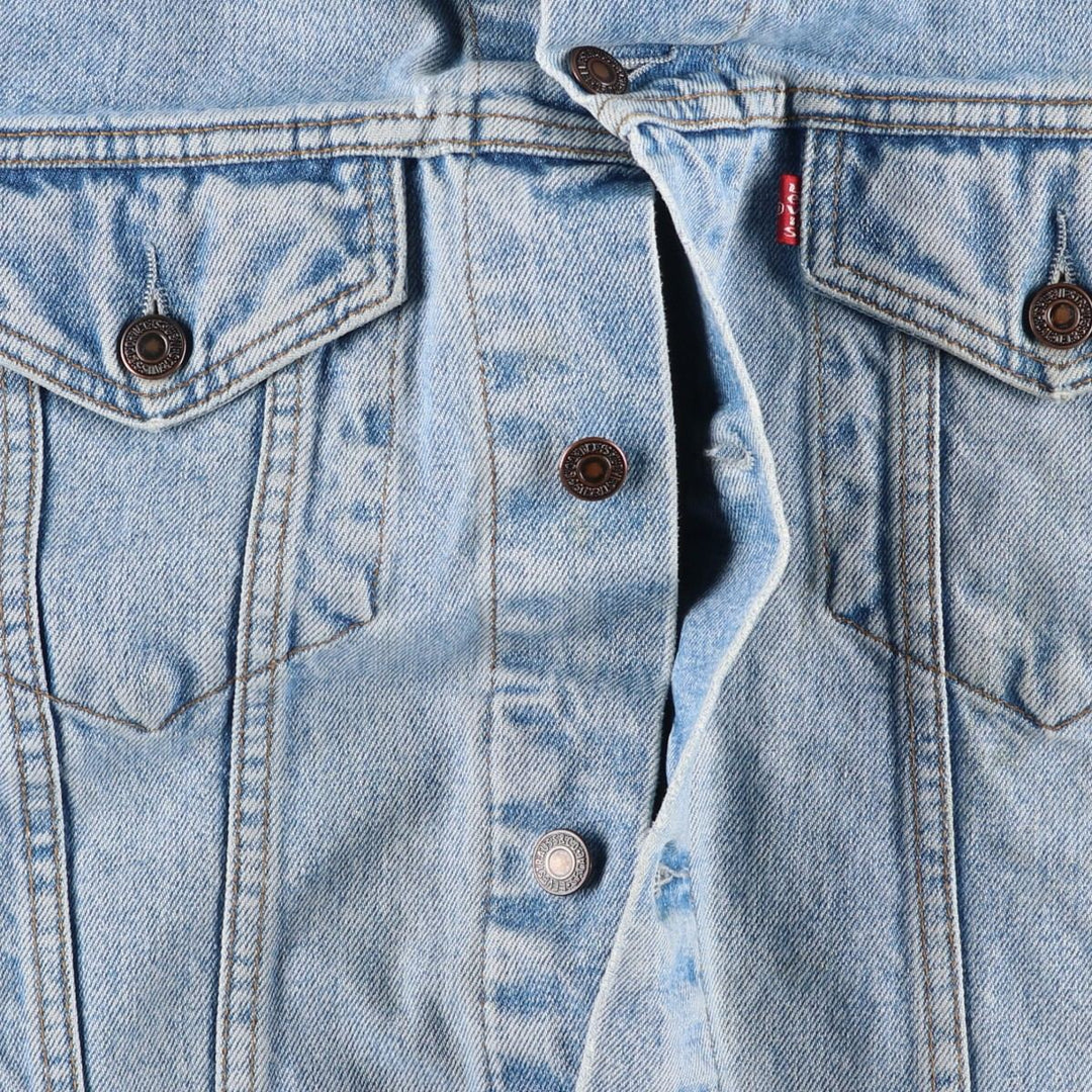 90'S Levi's 70503-0210 denim jacket, denim jacket, men's size L, vintage cotton blue type Vintage Second Hand