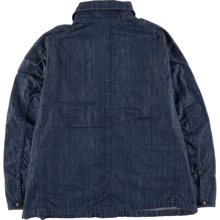 2000'S Levi's 70001-1326 Denim Jacket, Made in USA, Men's Size XL cotton blue type Vintage Second Hand