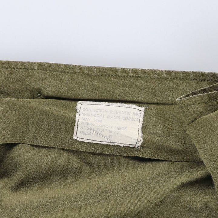 Canadian Army MK2 Military Combat Jacket, 9X Long X Large, Men's XL unclear Khaki type Vintage Second Hand