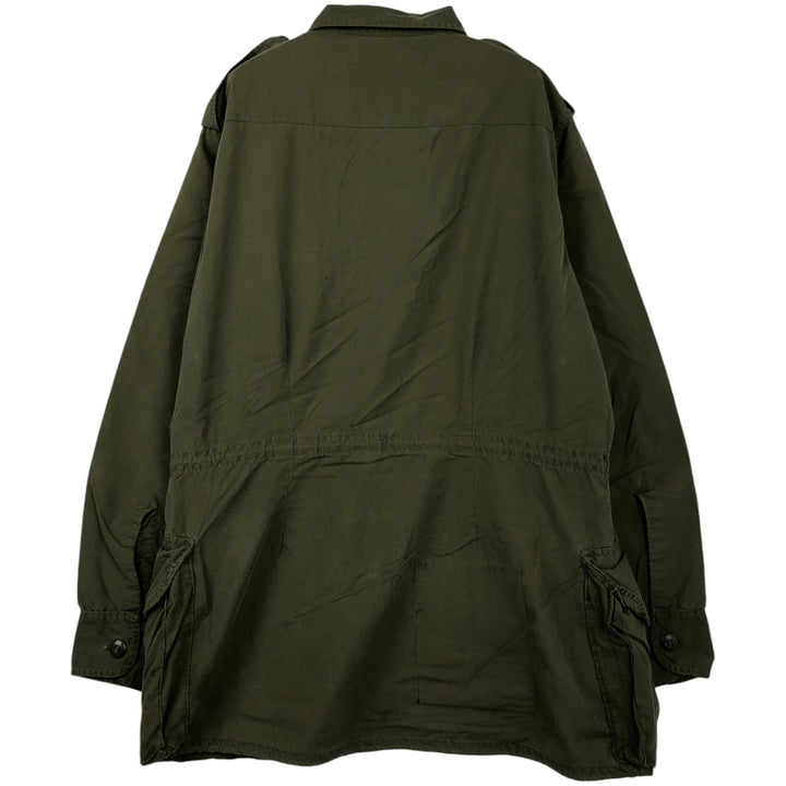 1970'S Canadian Army MK2 Military Combat Jacket, Size 8 Long Medium (Men's Size M equivalent), Vintage unclear Khaki type Vintage Second Hand