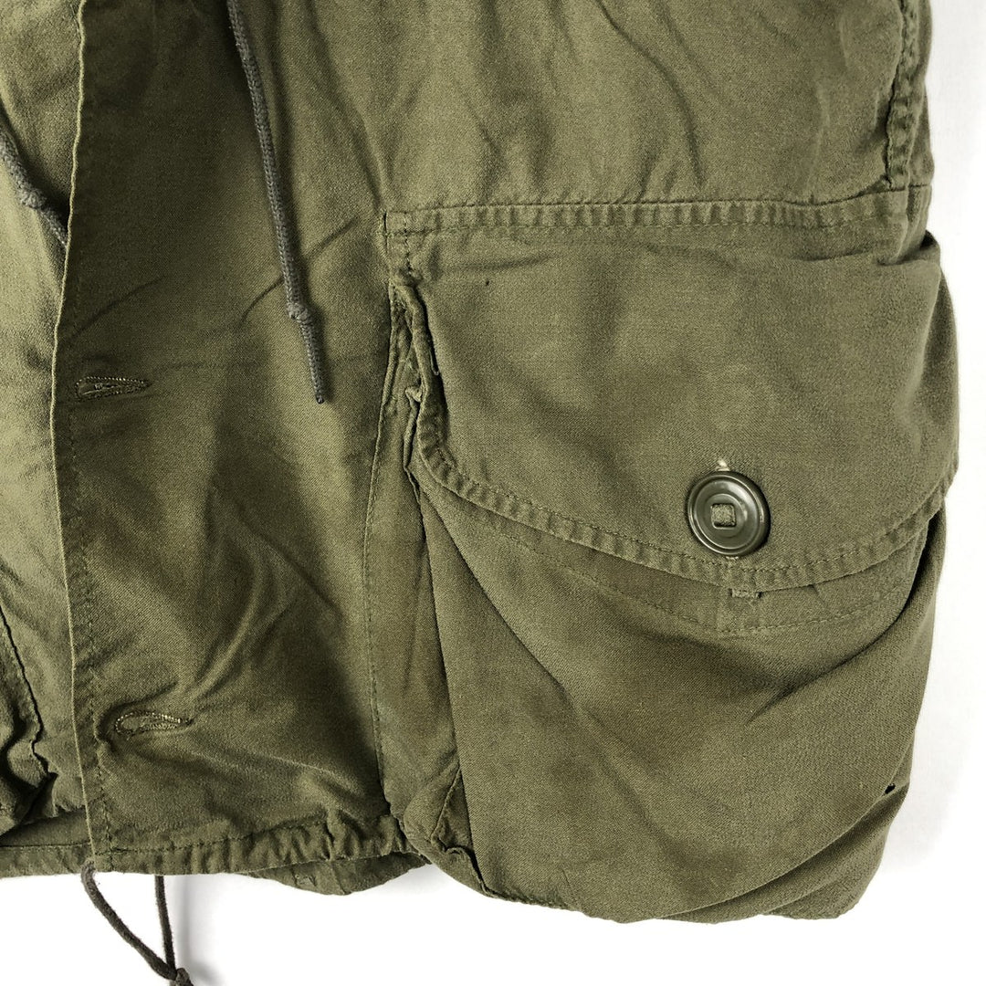 1970'S Canadian Army MK2 Military Combat Jacket, Size 8 Long Medium (Men's Size M equivalent), Vintage unclear Khaki type Vintage Second Hand