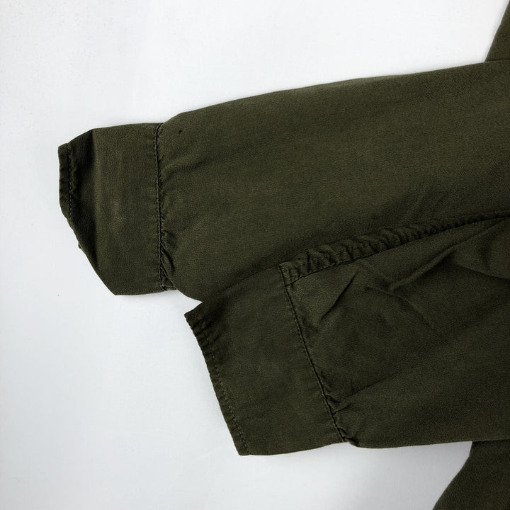1970'S Canadian Army MK2 Military Combat Jacket, Size 8 Long Medium (Men's Size M equivalent), Vintage unclear Khaki type Vintage Second Hand