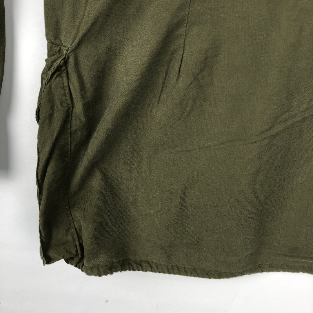 1970'S Canadian Army MK2 Military Combat Jacket, Size 8 Long Medium (Men's Size M equivalent), Vintage unclear Khaki type Vintage Second Hand