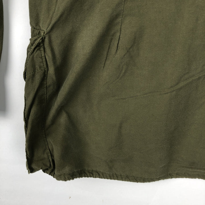 1970'S Canadian Army MK2 Military Combat Jacket, Size 8 Long Medium (Men's Size M equivalent), Vintage unclear Khaki type Vintage Second Hand