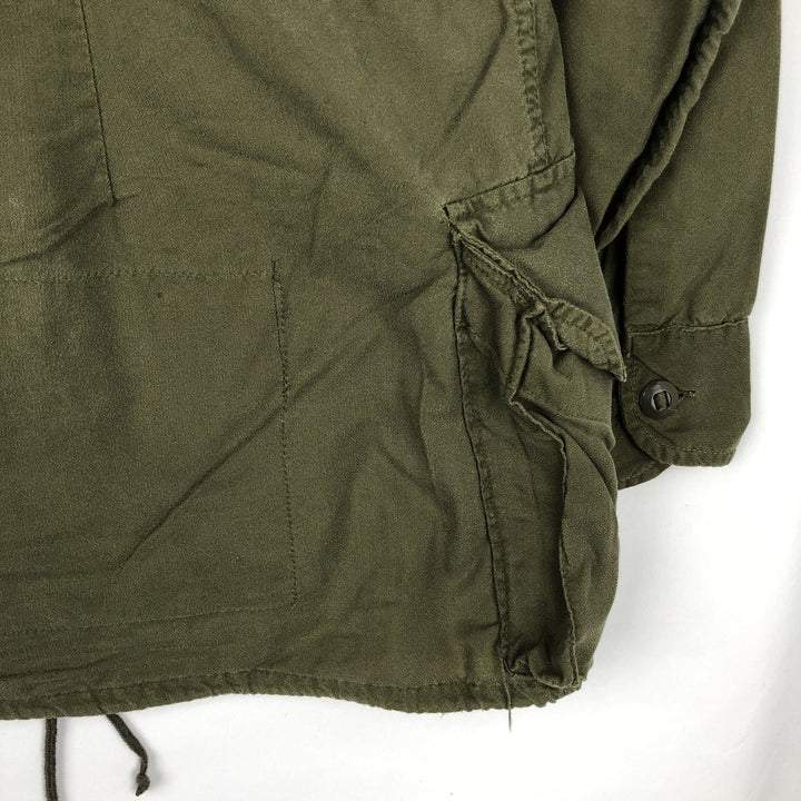 1970'S Canadian Army MK2 Military Combat Jacket, Size 8 Long Medium (Men's Size M equivalent), Vintage unclear Khaki type Vintage Second Hand